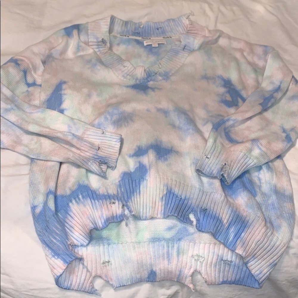 Spiritual Gangster tie dye sweater